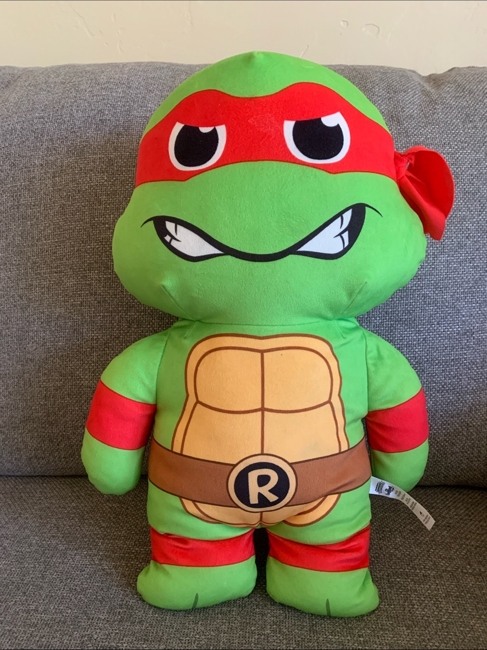 Teenage Mutant Ninja Turtles 18” Plush Raphael Stuffed Animal
